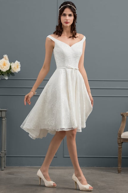 Robe Chic Dentelle Évasée - gallery 3