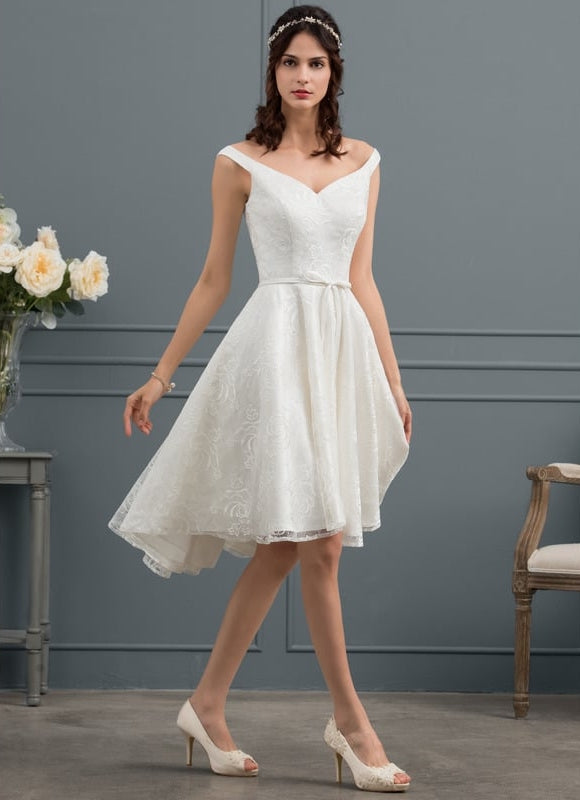 Robe Chic Dentelle Évasée - gallery 3