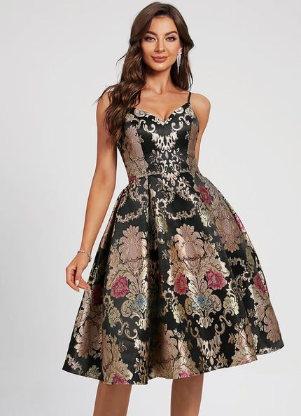 Robe Chic Éclosion Nocturne
