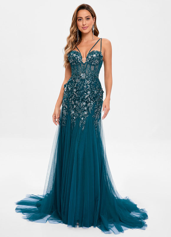 Robe Chic Émeraude Enchantée - gallery 4