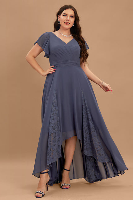 Robe Chic Aérienne Bordeaux - gallery 6