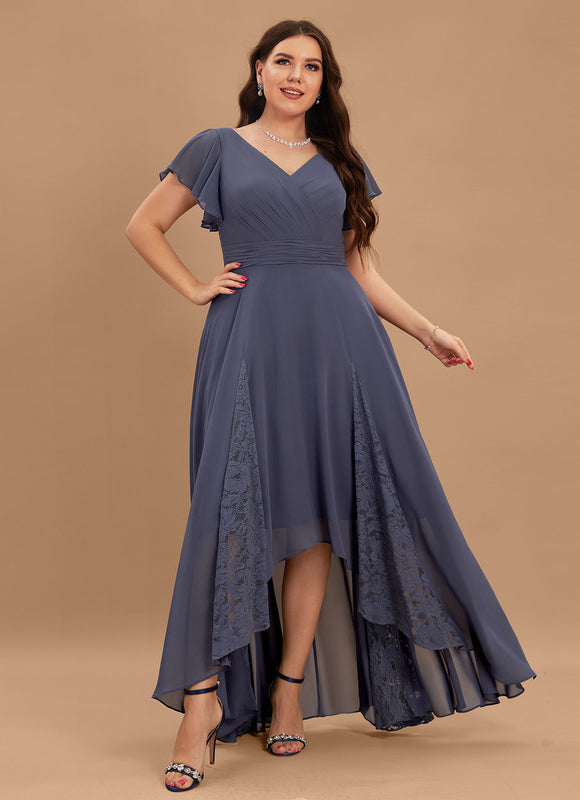 Robe Chic Aérienne Bordeaux - gallery 6
