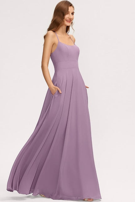 Robe Chic Satinée Beige - gallery 2