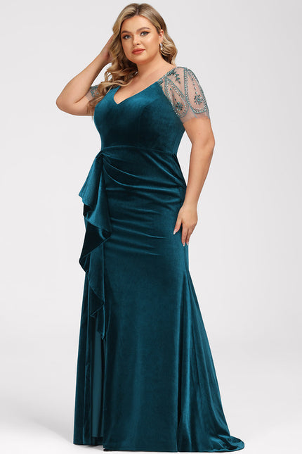 Robe Chic Velours Enchanté - gallery 1