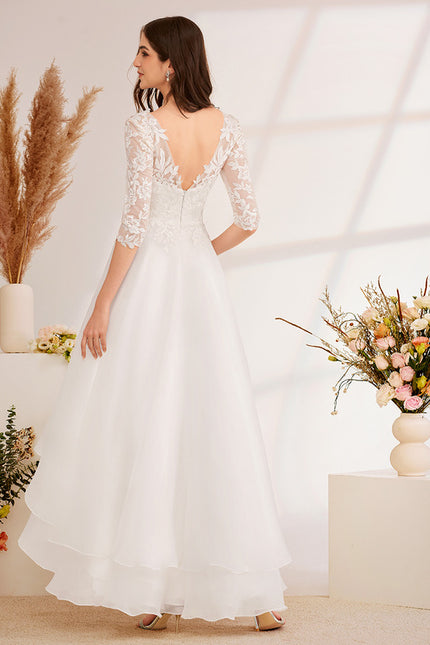 Robe Chic Asymétrique Éthérée - gallery 3