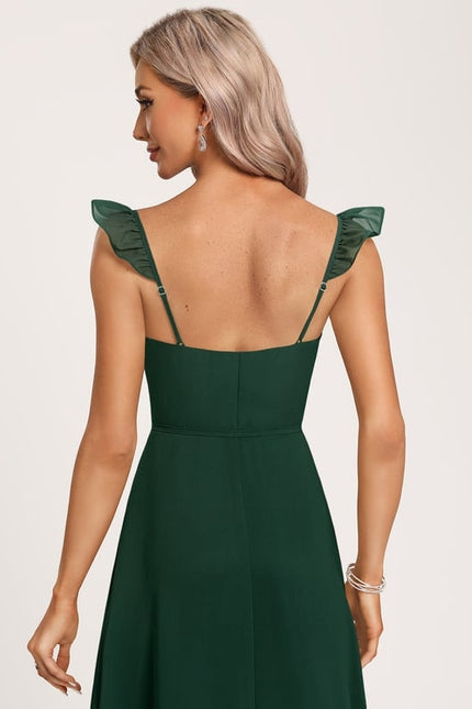 Robe Chic Mousseline Asymétrique - gallery 6