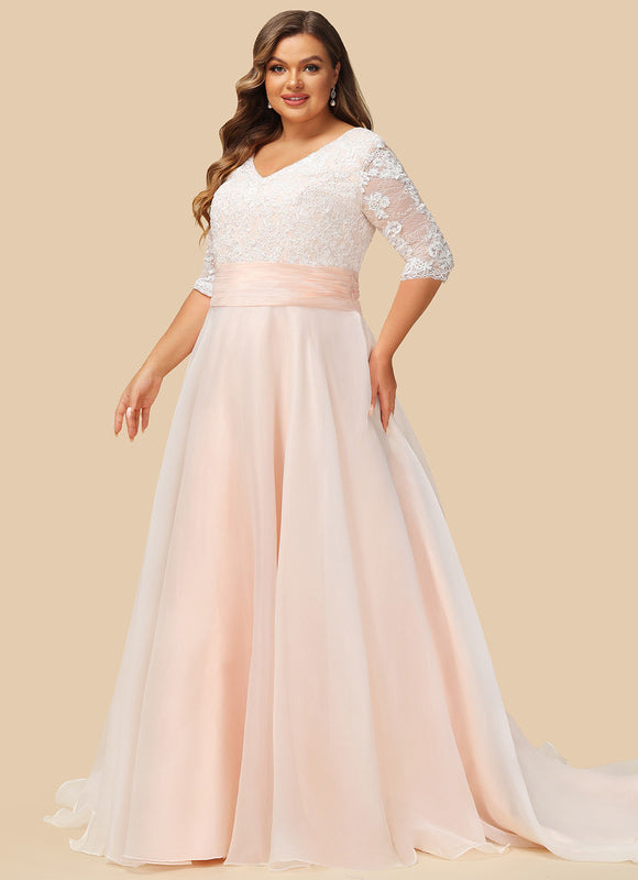 Robes De Soirée Chic Et Classe Manche Longue - gallery 7