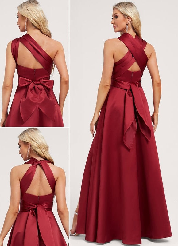 Robe Chic Longue Décolleté Croisé - gallery 1