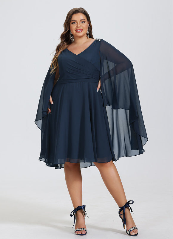 Robe Chic Voile Saphir - gallery 5