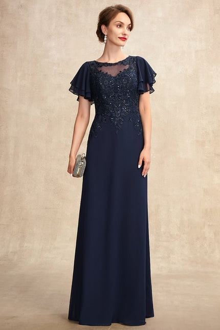 Robe Chic Violette Brodée - gallery 4