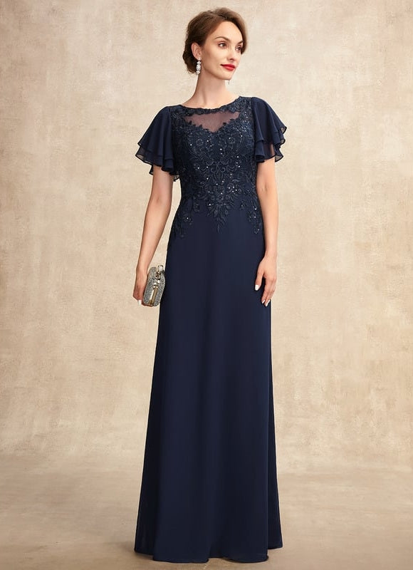 Robe Chic Violette Brodée - gallery 4