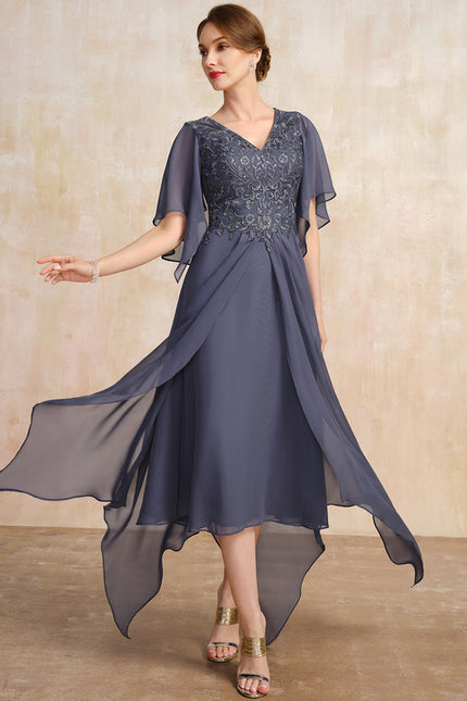 Robe Chic Émeraude Dentelle - gallery 3