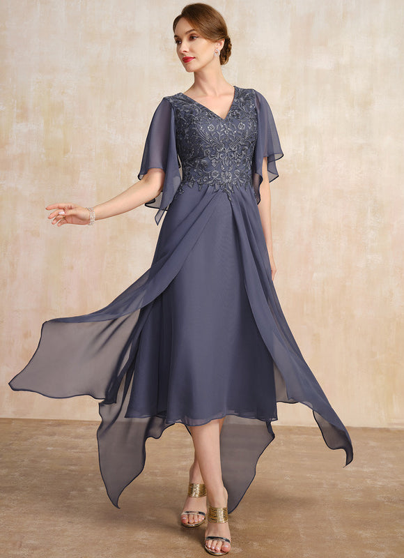 Robe Chic Émeraude Dentelle - gallery 3