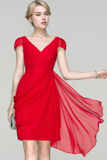 Robe Chic Vague De Soie