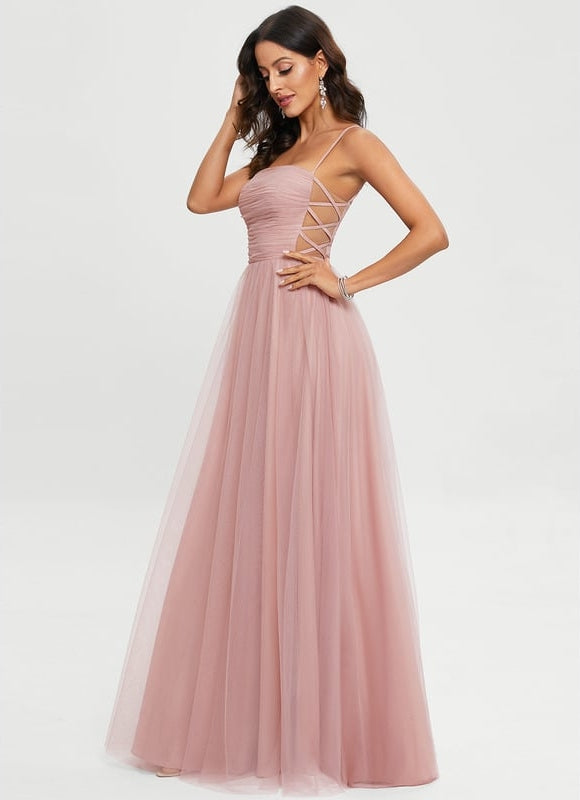 Robe Chic Tulle Ébène - gallery 9