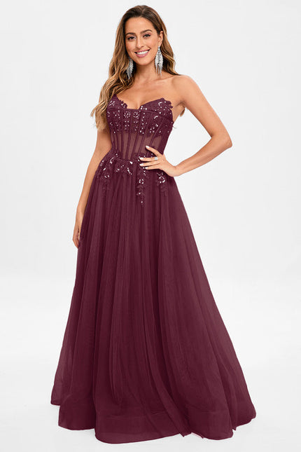 Robe Chic Tulle Poudrée - gallery 9