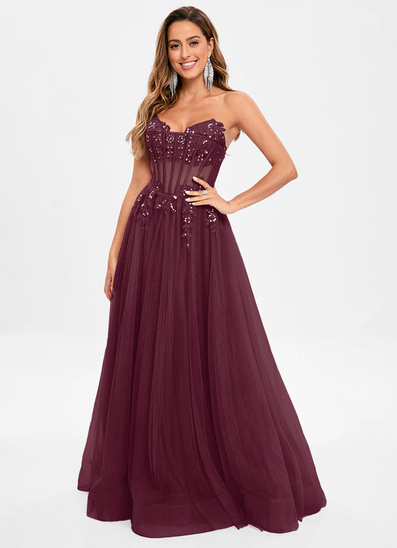 Robe Chic Tulle Poudrée - gallery 9