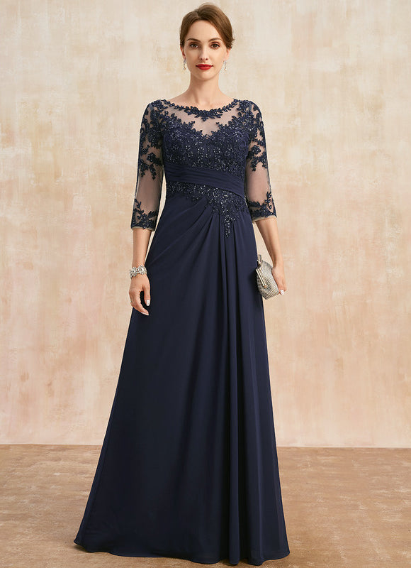 Robe Chic Velours Nautique - gallery 2