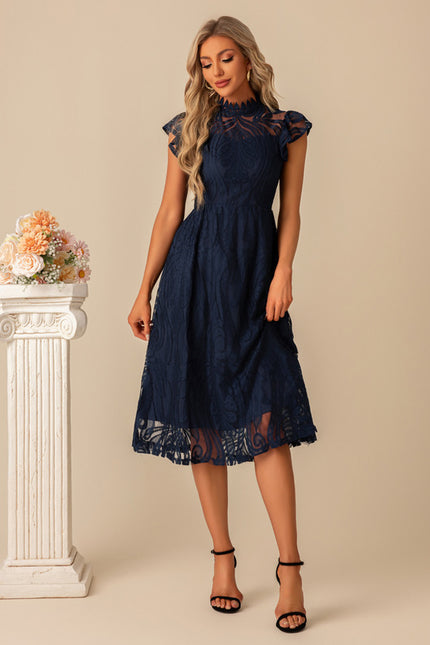 Robe Chic Dentelle Illusion - gallery 3