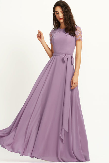 Robe Chic Soirée Rosée