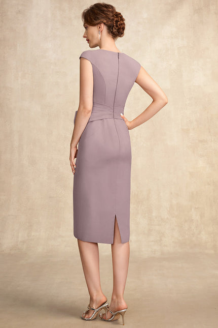 Robe Chic Élégance Lilas - gallery 3