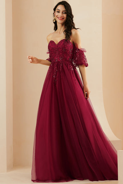 Robe Chic De Bal Émeraude - gallery 4