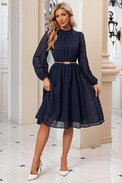 Robe Chic Nuit Texturée - gallery 4