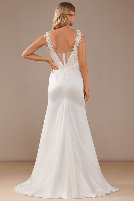 Robe Fourreau Blanche Chic - gallery 2