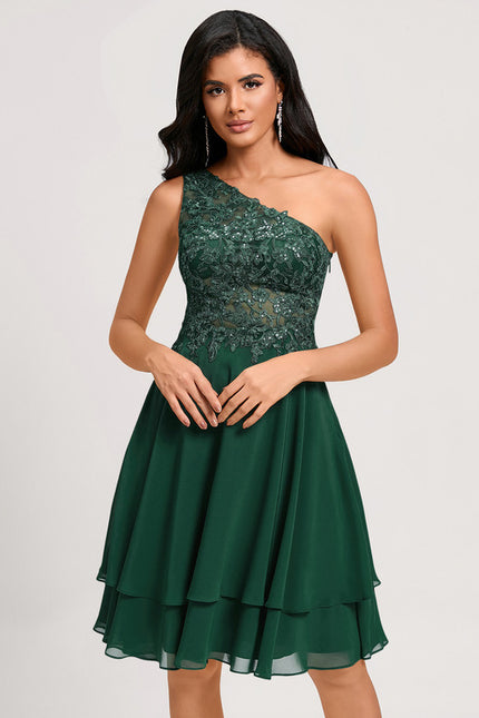 Robe Chic Émeraude Festive - gallery 2