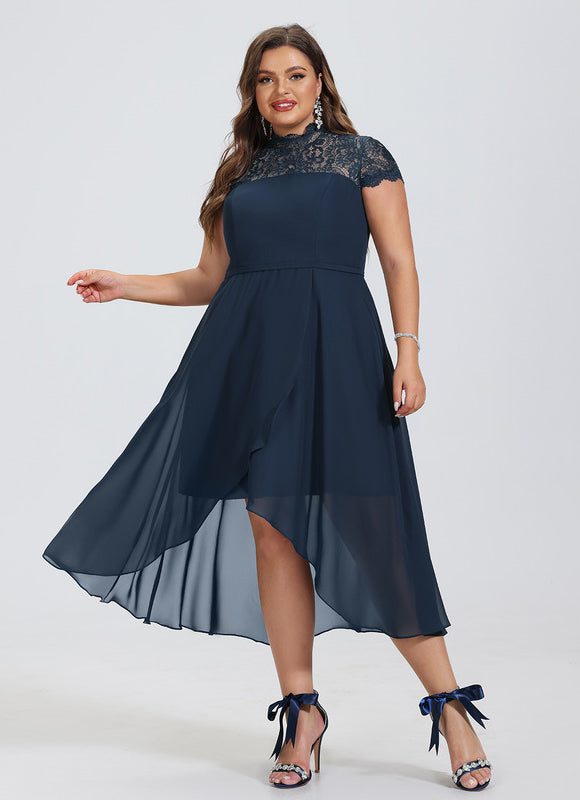 Robe Chic Fluide Bleu - gallery 4