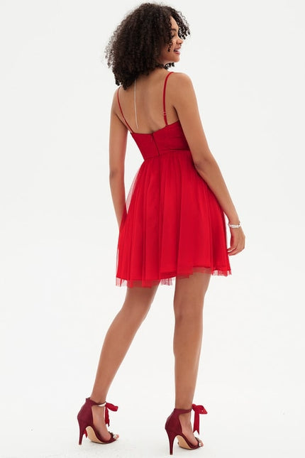 Robe Chic Tulle Flottante - gallery 1