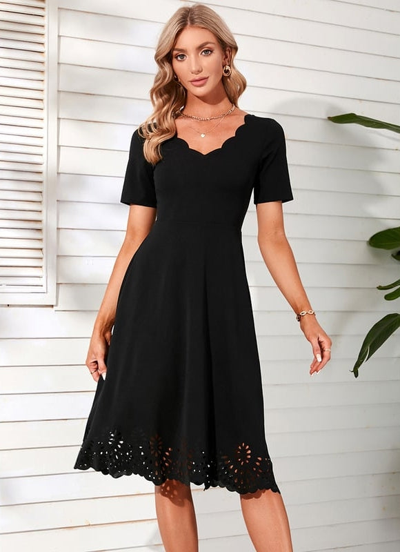 Robe De Travail De Bureau Chic