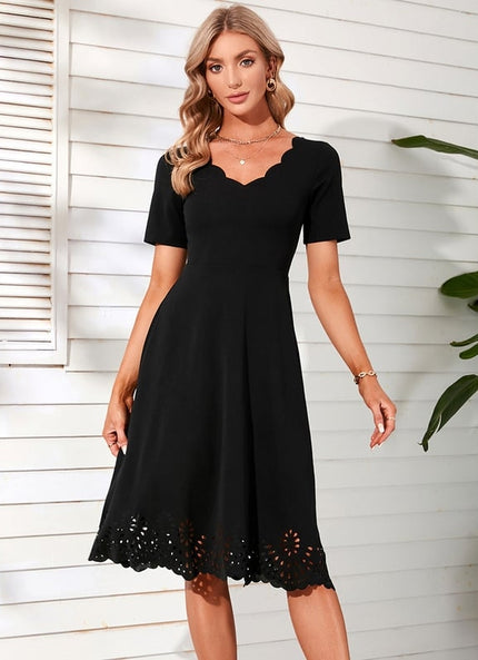Robe De Travail De Bureau Chic