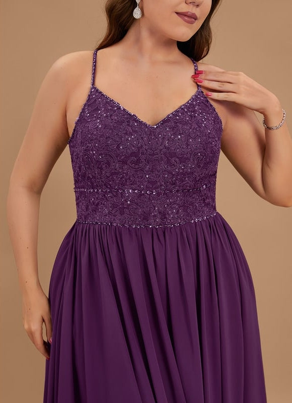Robe Chic Élégance Pourpre - gallery 8