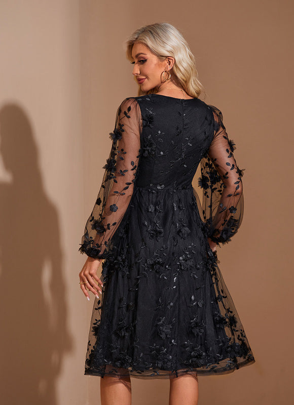 Robe Chic Tulle Élégante - gallery 2