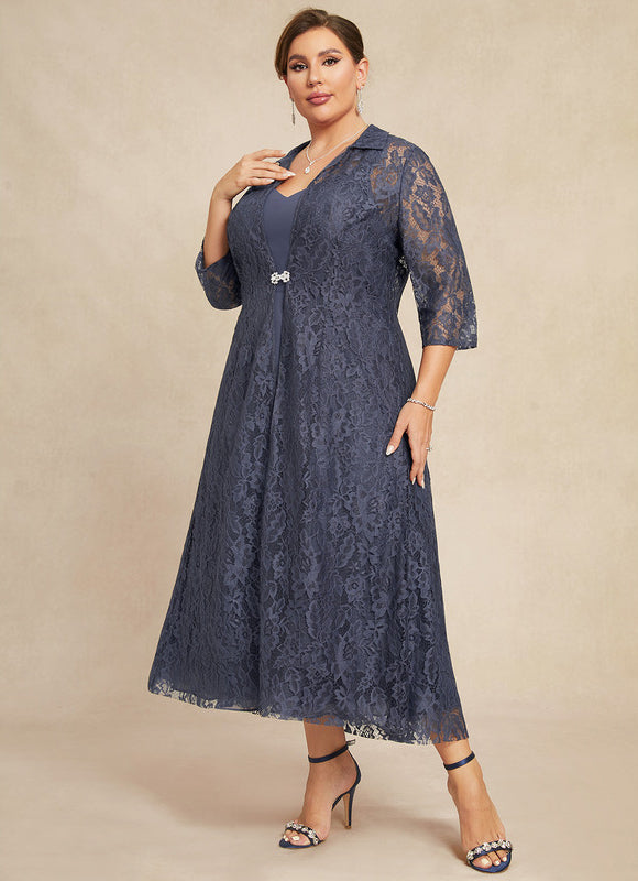 Robe Chic Nuit De Dentelle - gallery 9