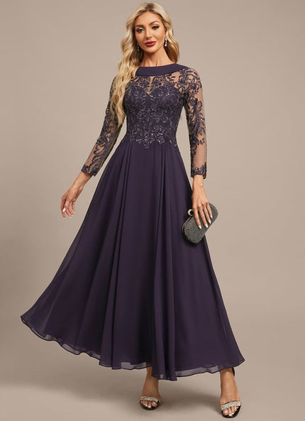 Robe Chic Élégance Violette