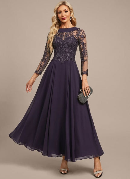 Robe Chic Élégance Violette