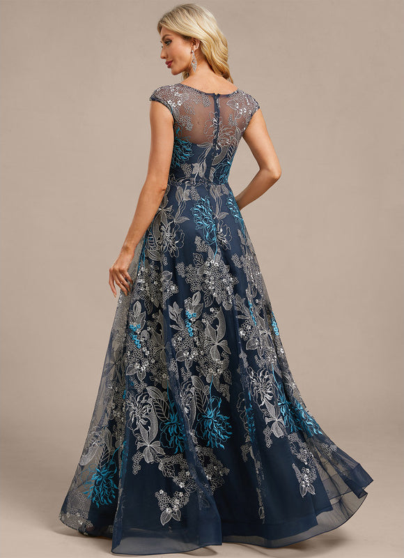 Robe Chic Florale Bleu Nuit - gallery 6