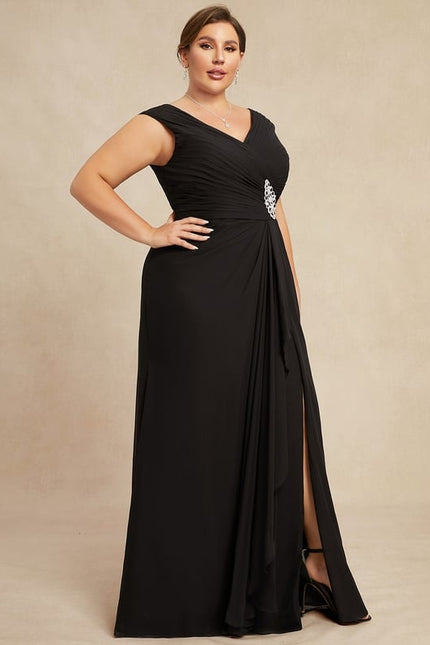 Robe Chic Satin Étoilé - gallery 6