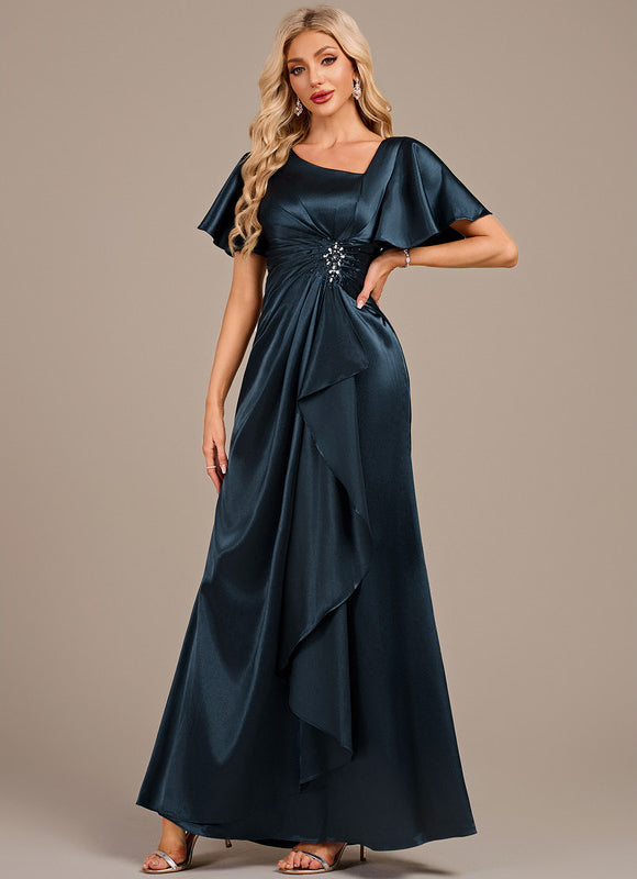 Robe Chic De Cérémonie Drapée - gallery 3