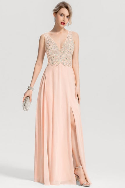 Robe Chic Éclatante Perles