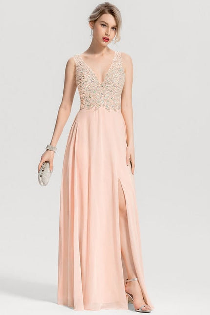 Robe Chic Éclatante Perles