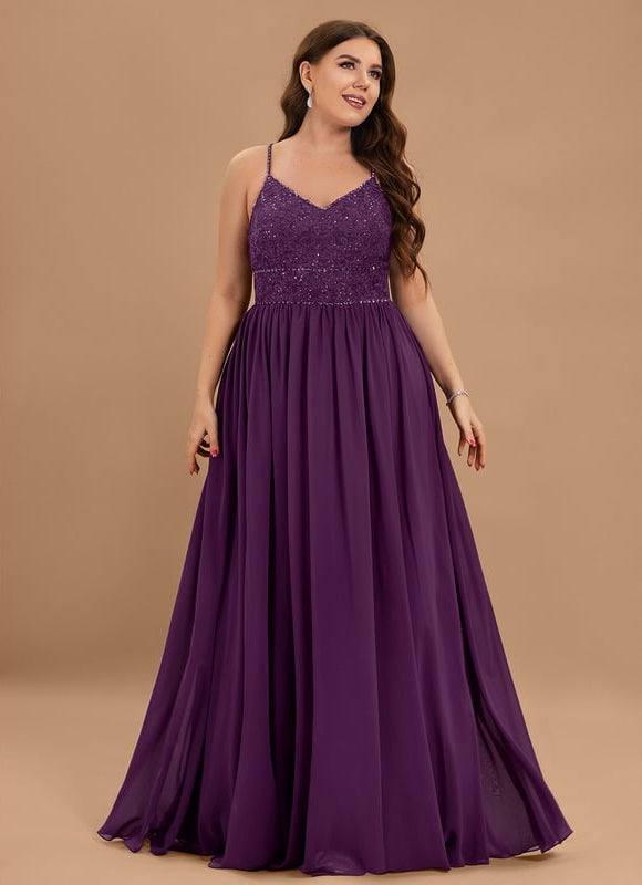 Robe Chic Élégance Pourpre - gallery 9