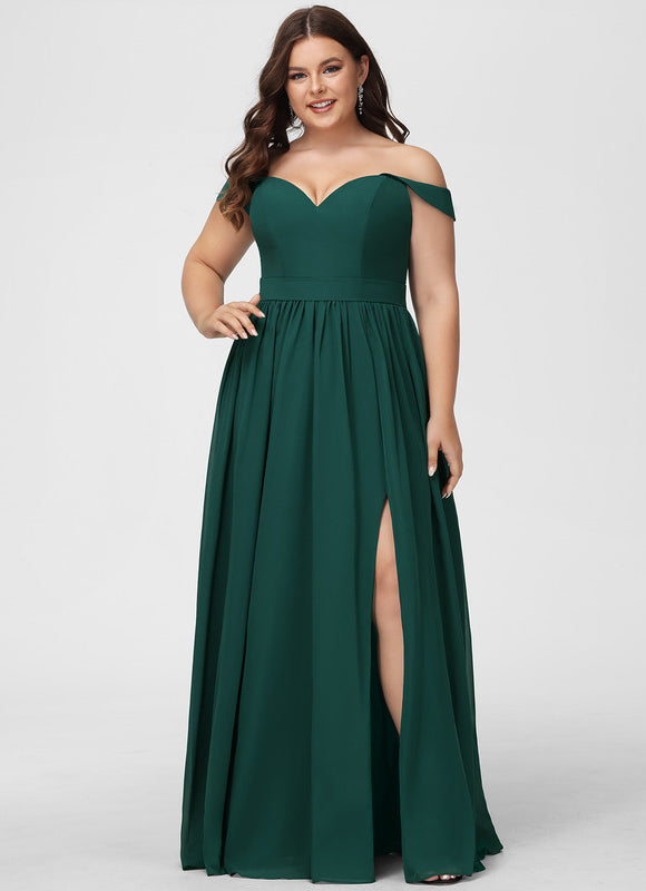 Robe Chic Mousseline Émeraude - gallery 6