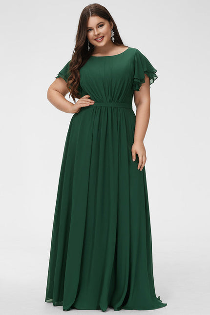 Robe Chic Mousseline Drapée - gallery 9