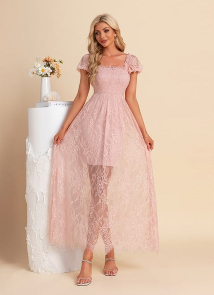 Robe Chic Maxi Rosée