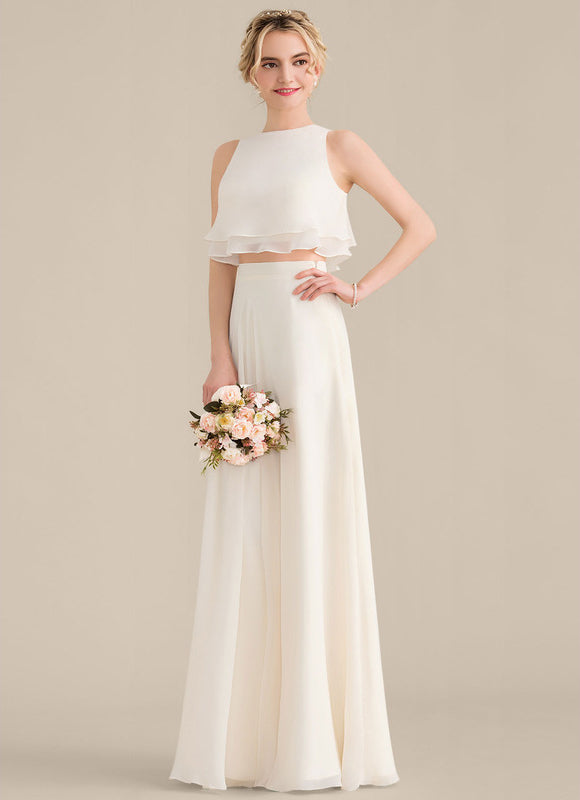 Robe Chic Mousseline Drapée - gallery 2
