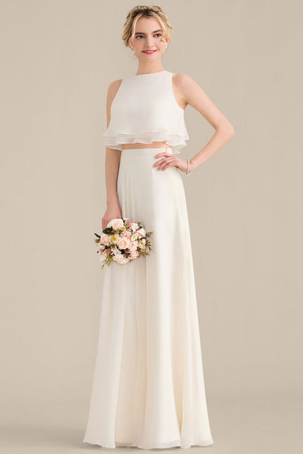 Robe Chic Mousseline Drapée - gallery 2