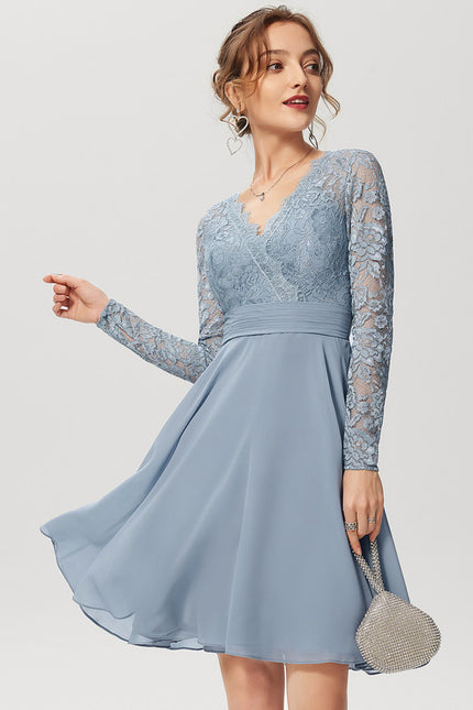 Robe Chic Aérienne Écarlate